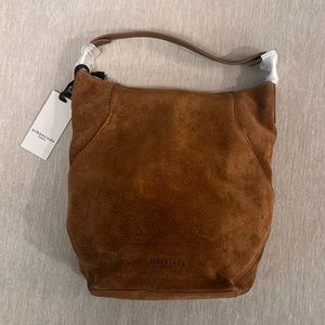New Madewell Urbancode Suede Bucket Tote